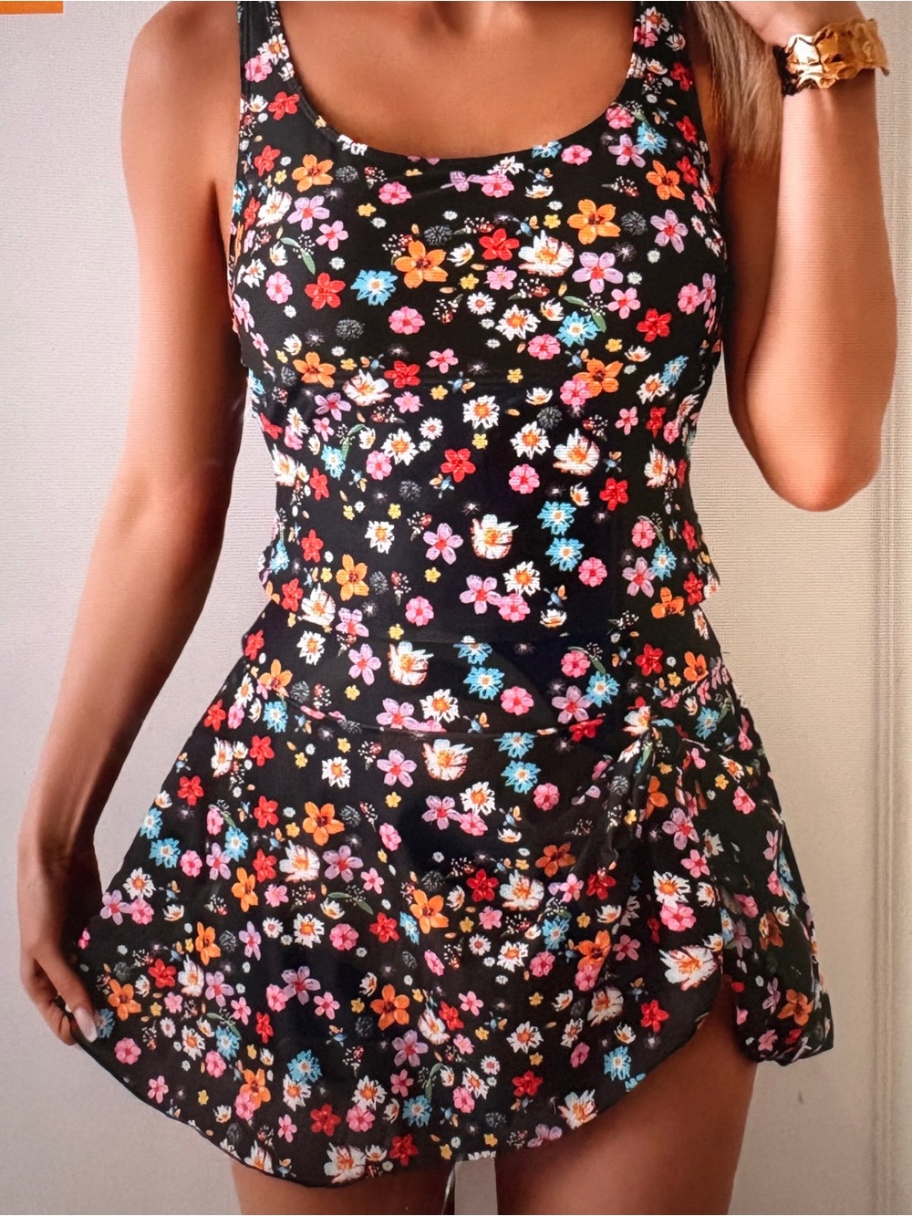 Tankini swimsuit for women tummy control